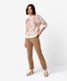 Camel,Women,Pants,RELAXED,Style MERRIT,Outfit view