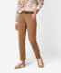 Camel,Women,Pants,RELAXED,Style MERRIT,Front view