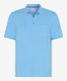 Smooth blue,Men,T-shirts | Polos,Style PETE,Stand-alone front view