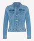 Bleached blue,Women,Jackets,Style MIAMI,Stand-alone front view