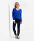 Electric blue,Women,Knitwear | Sweatshirts,Style LANA,Outfit view