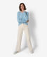 Clean ivory,Women,Jeans,WIDE LEG,Style MAINE,Outfit view