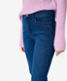 Used dark blue,Women,Jeans,FEMININE,Style CAROLA,Detail 2