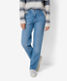 Used light blue,Women,Jeans,STRAIGHT,Style MADISON,Front view