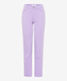 Pale lilac,Women,Pants,REGULAR,Style MARY,Stand-alone front view