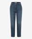 Used regular blue,Women,Jeans,FEMININE,Style CAROLA S,Stand-alone front view