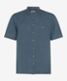 Dusty blue,Men,Shirts,Style LIONEL,Stand-alone front view