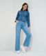 Used sky blue,Women,Jeans,WIDE LEG,Style MAINE,Outfit view