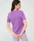 Purple,Women,Shirts | Polos,Style CIRA,Rear view