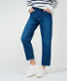 Used dark blue,Women,Jeans,STRAIGHT,Style MADISON S,Front view