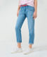 Used summer blue,Women,Jeans,RELAXED,Style MERRIT S,Front view