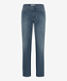 Light blue used,Men,Jeans,REGULAR,Style COOPER,Stand-alone front view