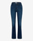 Used dark blue,Women,Jeans,SKINNY BOOTCUT,Style ANA S,Stand-alone front view
