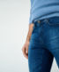 Worn blue used,Men,Jeans,SLIM,Style CHRIS,Detail 2