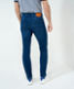 Royal blue used,Men,Jeans,SLIM,Style CHRIS,Rear view