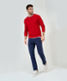 Signal red,Men,Knitwear | Sweatshirts,Style RICK,Outfit view