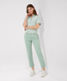 Mint,Women,Pants,REGULAR,Style MARY S,Outfit view