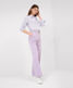Purple,Women,Pants,WIDE LEG,Style MAINE,Outfit view