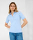 Blush blue,Women,Shirts | Polos,Style CLEO,Front view