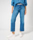 Used light blue,Women,Jeans,STRAIGHT,Style MADISON S,Front view