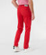 Indian red,Men,Pants,STRAIGHT,Style CADIZ,Rear view