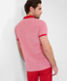 Signal red,Men,T-shirts | Polos,Style PADDY,Rear view