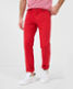 Indian red,Men,Pants,STRAIGHT,Style CADIZ,Front view
