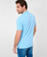 Smooth blue,Men,T-shirts | Polos,Style PETE U,Rear view