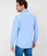 Smooth blue,Men,Shirts,Style DANIEL,Rear view
