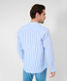 Smooth blue,Men,Shirts,Style LARS,Rear view