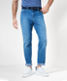 Ocean blue used,Men,Jeans,STRAIGHT,Style CADIZ,Front view