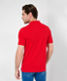 Signal red,Men,T-shirts | Polos,Style PETE U,Rear view