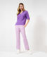 Soft purple,Women,Pants,SLIM,Style MALIA S,Outfit view
