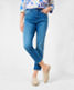 Used regular blue,Women,Jeans,FEMININE,Style CAROLA S,Front view