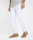 White,Men,Jeans,STRAIGHT,Style CADIZ,Front view