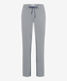 Silver,Men,Pants,SLIM,Style SILVIO,Stand-alone front view