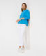 Sky blue,Women,Knitwear | Sweatshirts,Style BEE,Outfit view