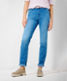Used light blue,Women,Jeans,FEMININE,Style CAROLA,Front view