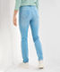 Used bleached blue,Women,Jeans,SLIM,Style SHAKIRA,Rear view