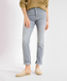 Used light grey,Women,Jeans,REGULAR,Style MARY,Front view