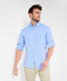 Smooth blue,Men,Shirts,Style DIRK,Front view