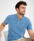 Dusty blue,Men,T-shirts | Polos,Style POLLUX,Detail 1
