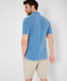 Dusty blue,Men,T-shirts | Polos,Style POLLUX,Rear view