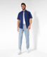 Dusty blue,Men,Pants,MODERN,Style CADIZ,Outfit view