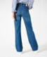 Used mid blue,Women,Jeans,WIDE LEG,Style MAINE,Rear view