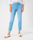 Used summer blue,Women,Jeans,FEMININE,Style CAROLA S,Front view