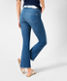 Used dark blue,Women,Jeans,SKINNY BOOTCUT,Style ANA S,Rear view