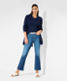 Used dark blue,Women,Jeans,SKINNY BOOTCUT,Style ANA S,Outfit view