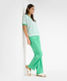Apple green,Women,Pants,WIDE LEG,Style MAINE,Outfit view