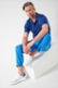 Blue,Men,Pants,REGULAR,Style CARLOS,Detail 1